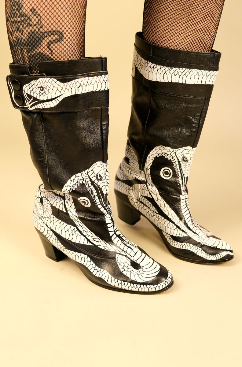 Cobra snake boots best sale