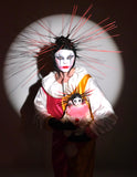 Spiked Clown Hood & Matching Clown Doll