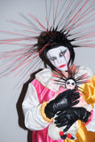 Spiked Clown Hood & Matching Clown Doll