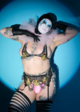 Pierrot Clown Chain Bikini